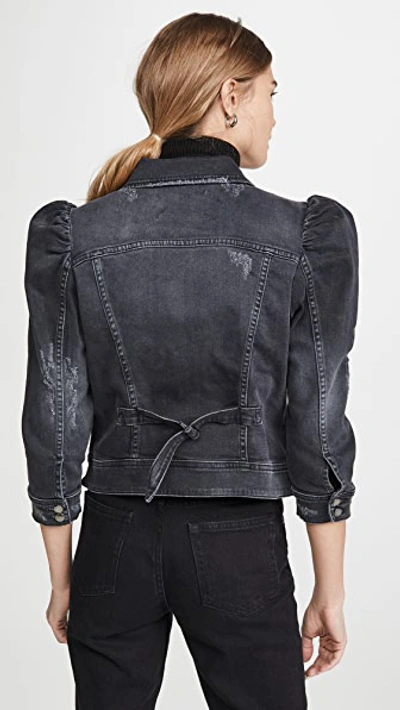 Shop Retroféte Ada Denim Jacket Faded Black