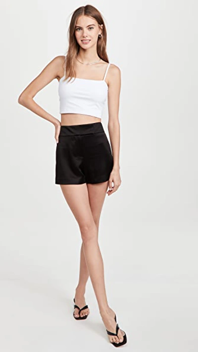 Shop Alice And Olivia Mara Crossover Clean Shorts