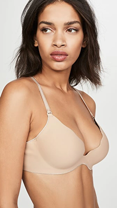 B.tempt'd By Wacoal B. Tempt'd By Wacoal B. Wow'd Push-up Contour Bra Au Natural In Au Natural