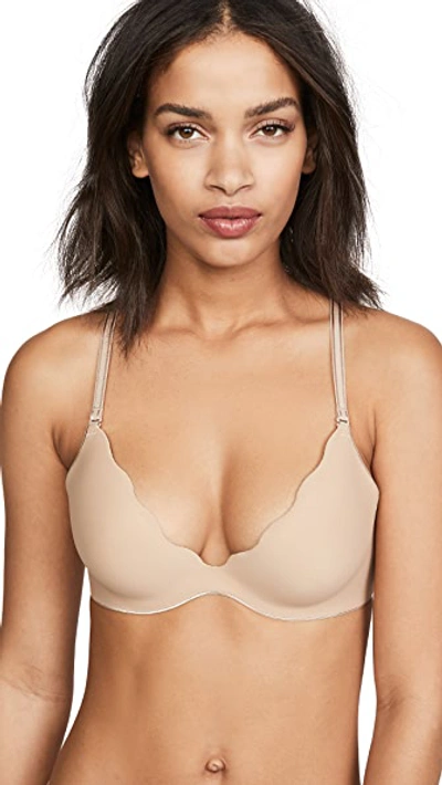 B.tempt'd By Wacoal B. Tempt'd By Wacoal B. Wow'd Push-up Contour Bra Au Natural In Au Natural