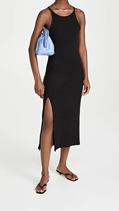 Shop Z Supply Palisades Rib Dress In Black