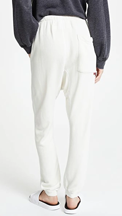 Freecity Super Fluffy Pocket Sweatpants In Creamy Yumm