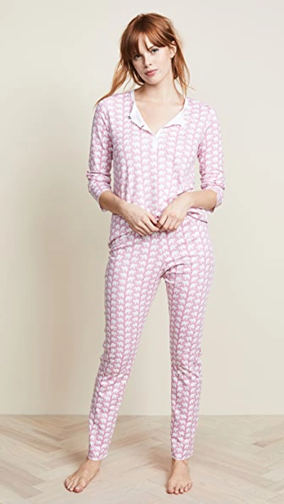 Shop Roller Rabbit Hathi Pj Set Pink