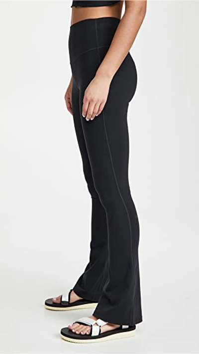 Splits59 Raquel High Waist Airweight Flare Leggings Black In Black