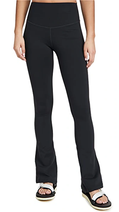 Splits59 Raquel High Waist Airweight Flare Leggings Black In Black