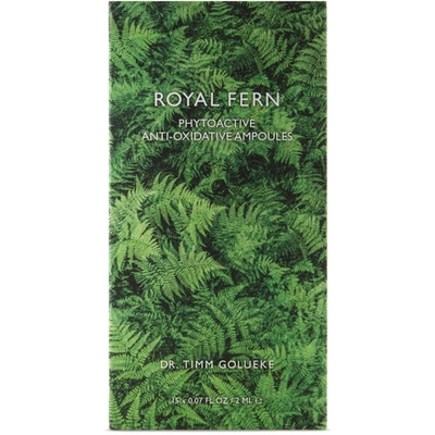 Shop Royal Fern Phytoactive Illuminating Ampoules Set In Na