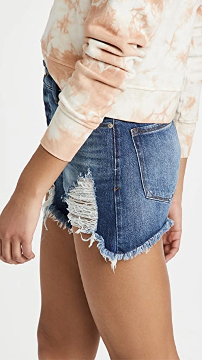 Shop Good American Bombshell Shorts In Blue646