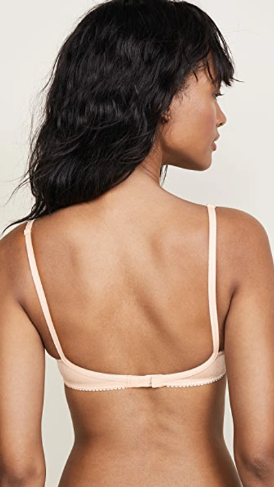 Timpa Duet Lace Underwire Demi Bra In Beige