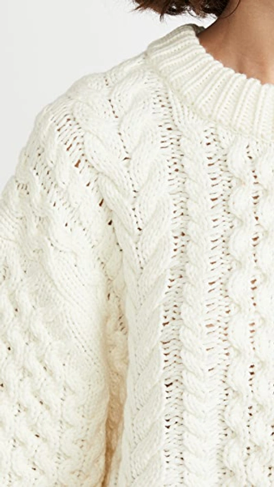 Shop Proenza Schouler White Label Patchwork Knit Sweater