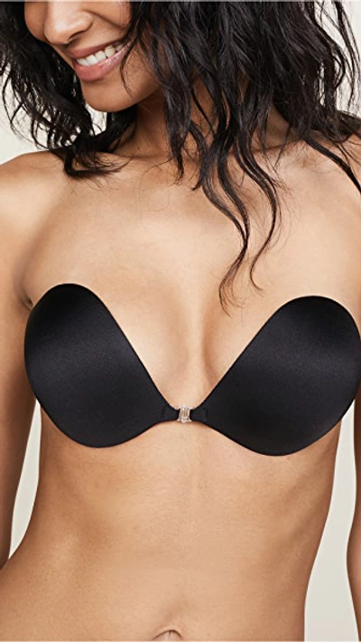 Nubra Seamless Push Up Bra In Black