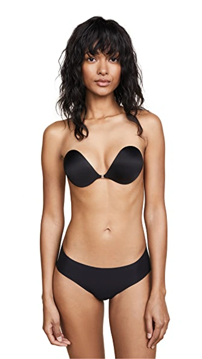 Nubra Seamless Push Up Bra In Black