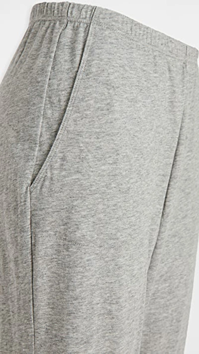 Skin Lumi Vented Lounge Pants In Heather Grey