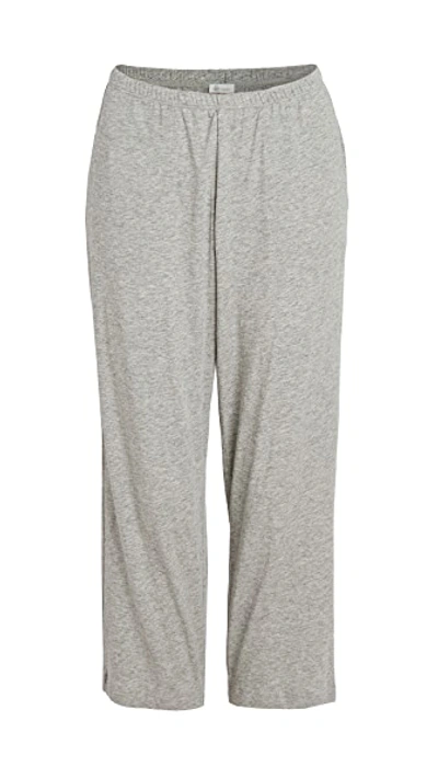 Skin Lumi Vented Lounge Pants In Heather Grey