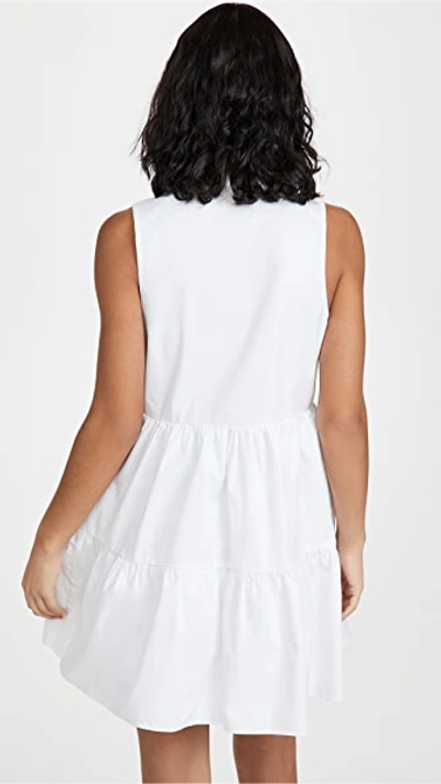 Shop Amanda Uprichard Sleeveless Saffron Dress White