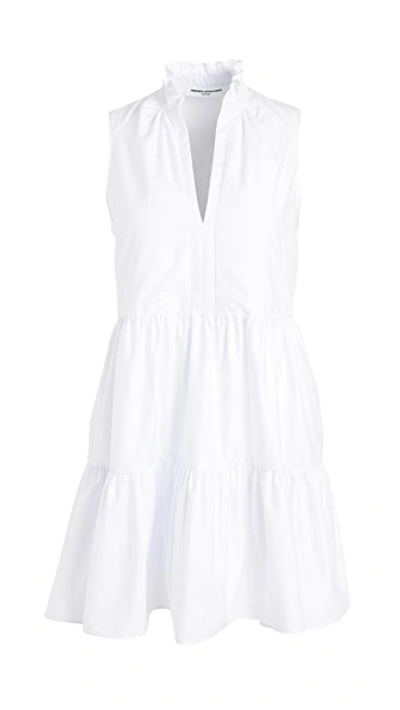 Shop Amanda Uprichard Sleeveless Saffron Dress White
