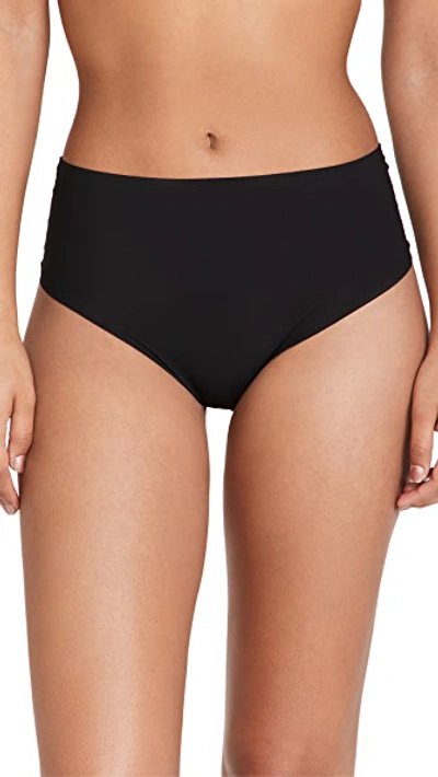 B.tempt'd By Wacoal B.bare High Waist Thong In Night