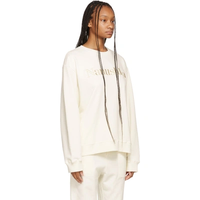 Shop Nanushka Off-white Remy Sweatshirt In Off White