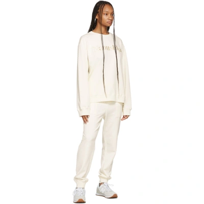 Shop Nanushka Off-white Remy Sweatshirt In Off White