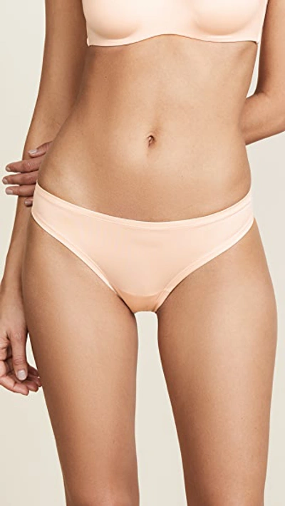 Shop Cosabella Evolution Low Rise Thong In Nude Rose