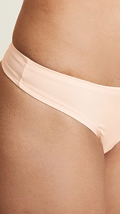 Cosabella Evolution Low Rise Thong In Nude Rose