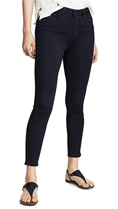 Shop L Agence Margot High Rise Lightweight Ankle Skinny Jeans Metro