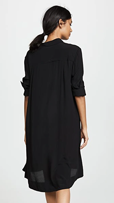 Hatch The Shirtdress In Black