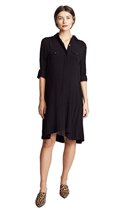 Hatch The Shirtdress In Black