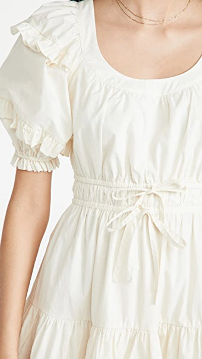 Shop Ulla Johnson Naomi Dress In Blanc