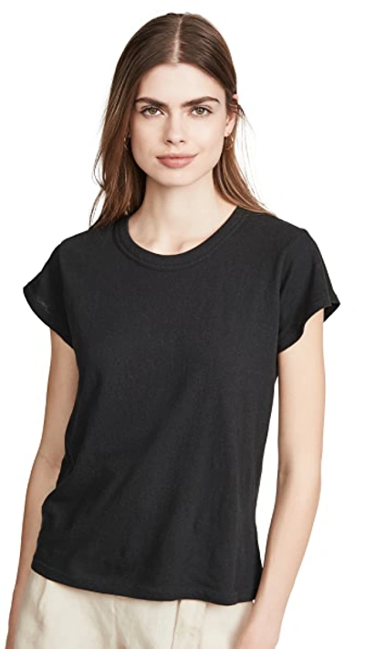 Shop Madewell Boxy Tee In True Black