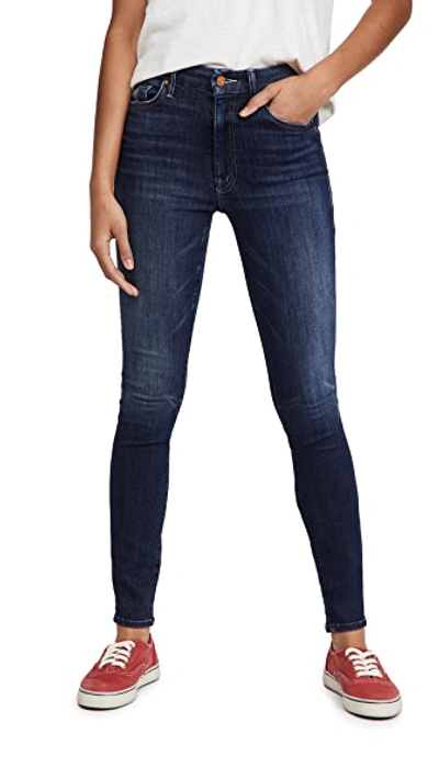 Shop Mother High Waisted Looker Jeans Teaming Up