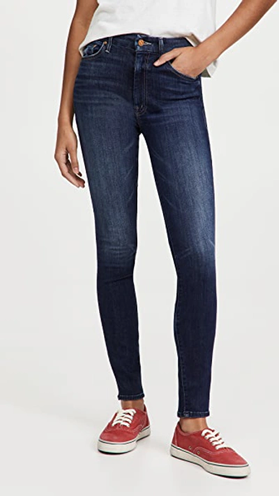 Mother High Waisted Looker Ankle Fray Jean - Atterley In Teaming Up