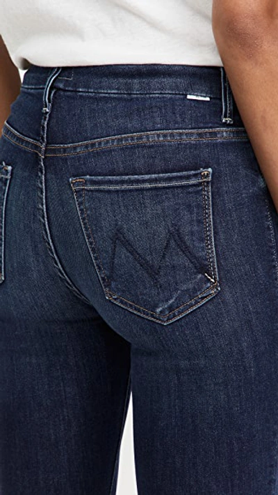 Mother High Waisted Looker Ankle Fray Jean - Atterley In Teaming Up