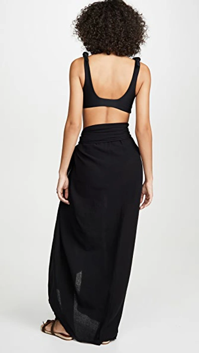 Mikoh Toyama Sarong In Black