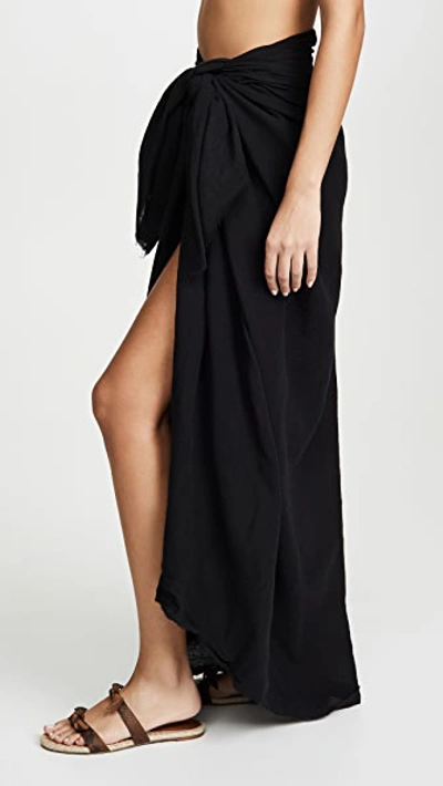 Mikoh Toyama Sarong In Black