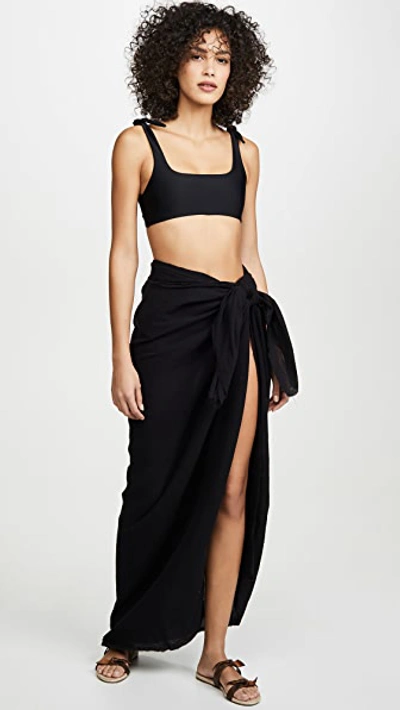 Mikoh Toyama Sarong In Black