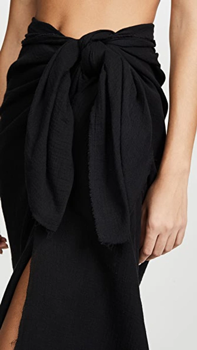 Mikoh Toyama Sarong In Black