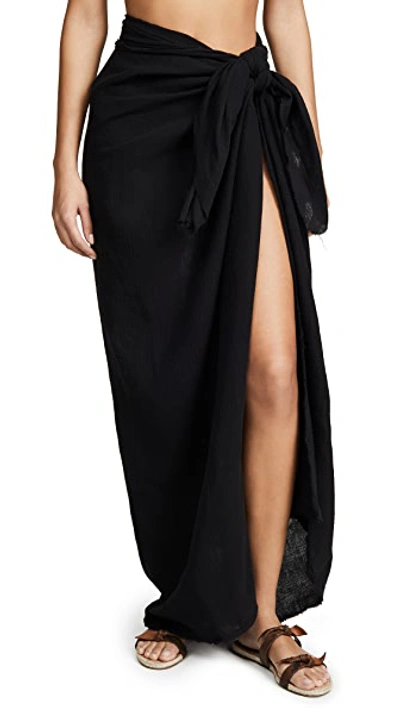 Mikoh Toyama Sarong In Black