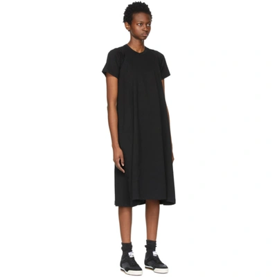 Shop Comme Des Garçons Comme Des Garçons Black Jersey Dress In 1 Black
