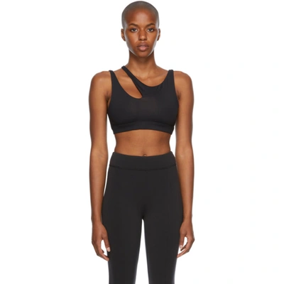 Shop Alo Yoga Black Peak Sport Bra