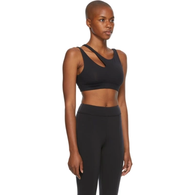 Shop Alo Yoga Black Peak Sport Bra