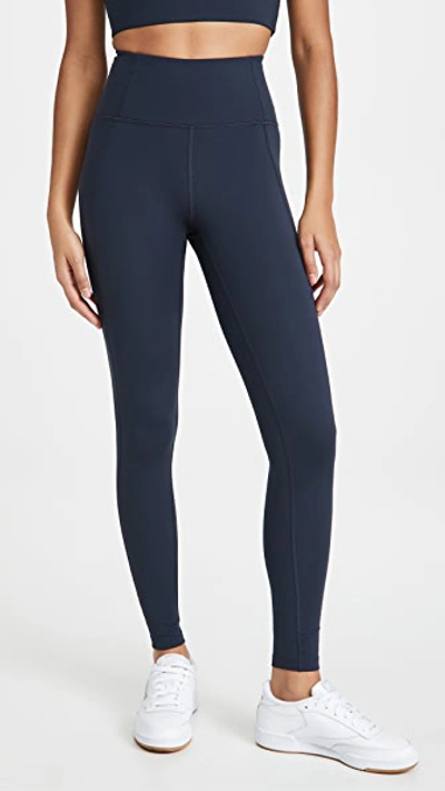 Shop Girlfriend Collective High Rise Compressive Leggings In Midnight