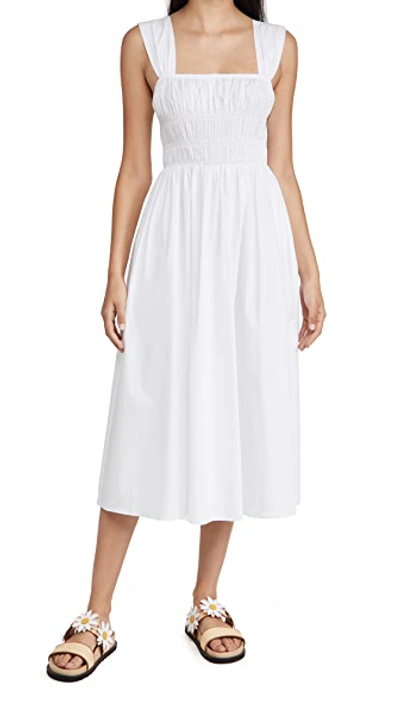 Shop Staud Ida Dress In White