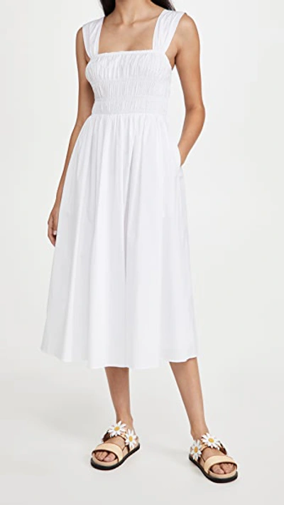 Shop Staud Ida Dress In White