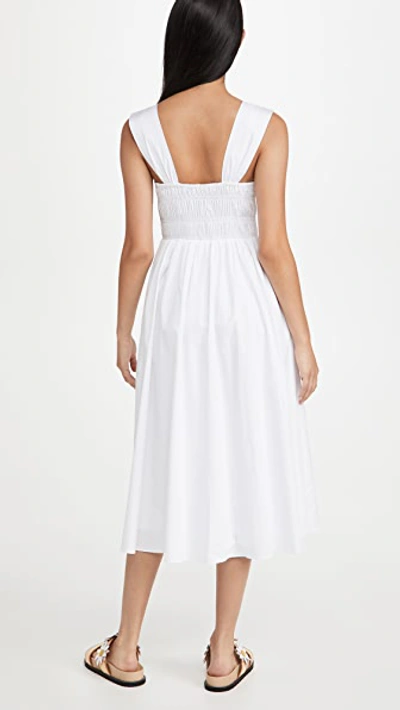 Shop Staud Ida Dress In White