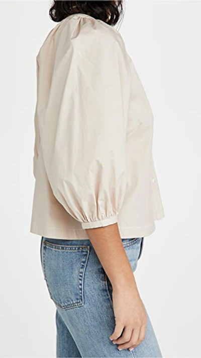 Shop Staud New Dill Top In Biscotti