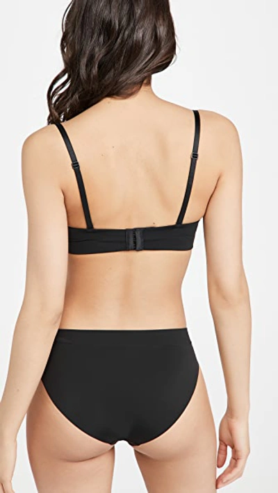 Shop Calvin Klein Underwear Ck Push Up Strapless Bra Black001