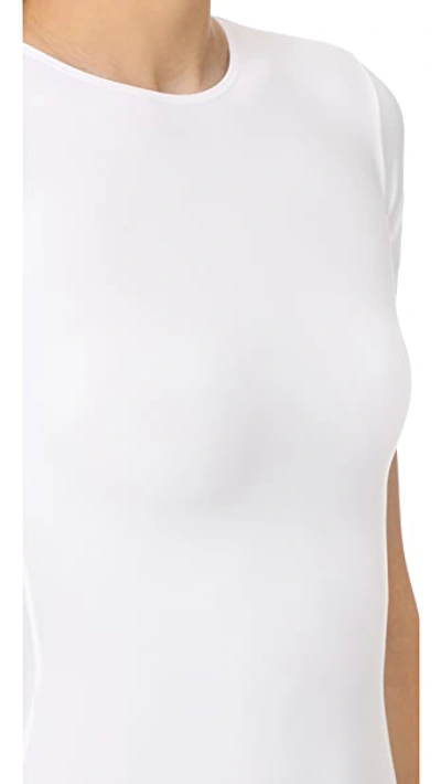 Shop Alix Arden Thong Bodysuit In White