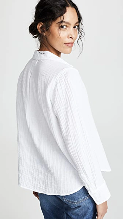 Shop Xirena Halsten Blouse In White