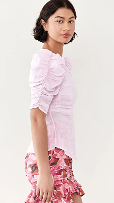 Shop Isabel Marant Kobiacili Blouse In Light Pink