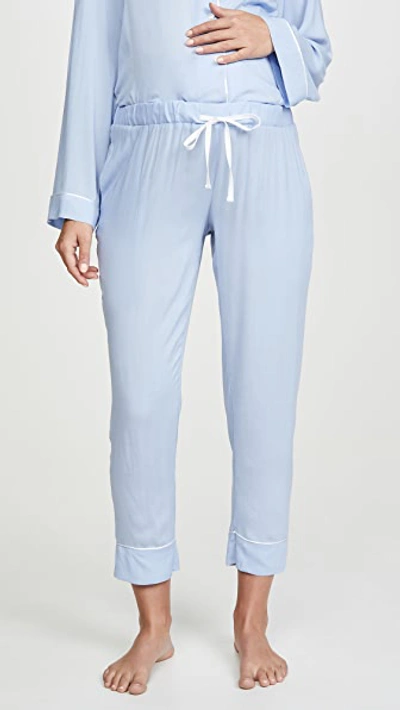 Shop Hatch The Classic Pajama Set In Blue